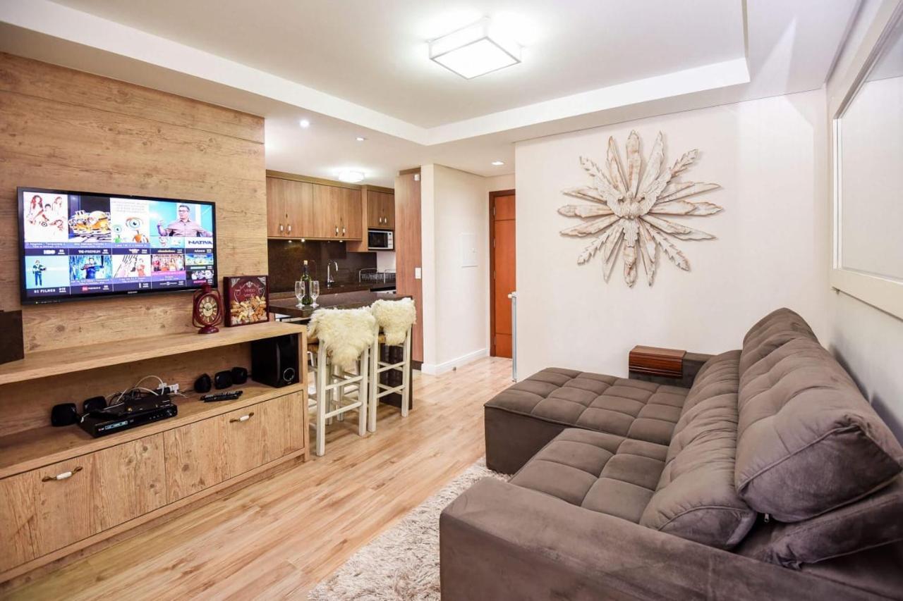 Apartamento Completo No Coracao De 格拉玛多 外观 照片