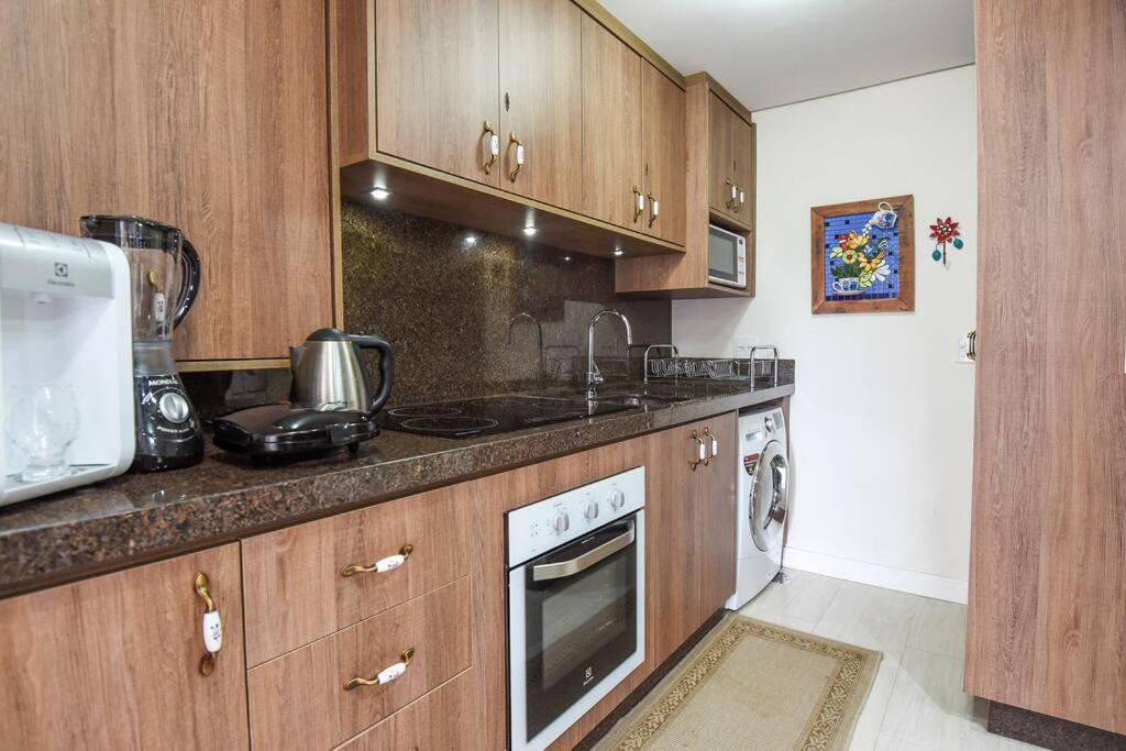 Apartamento Completo No Coracao De 格拉玛多 外观 照片